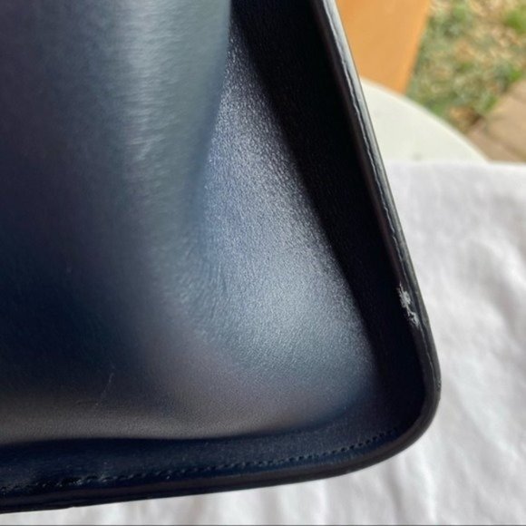 SOLD Celine Small Knot Tie Palmellato Leather Tote - Picture 10 of 16